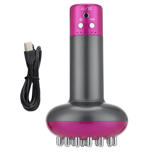 Electric Guasha Massage Brush - Body Massager for Pain Relief & Relaxation