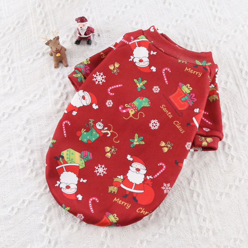 Festive Dog Christmas Outfit - Cute Holiday Pet Clothes For Pups