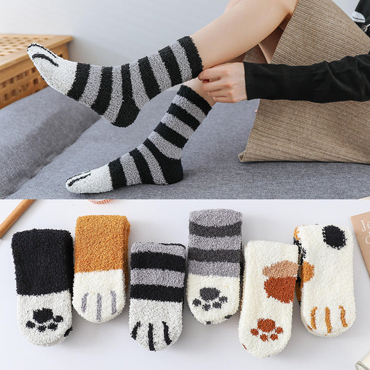 Non-Slip House Floor Socks - Warm Indoor Slipper Socks for Men & Women | UK Comfort