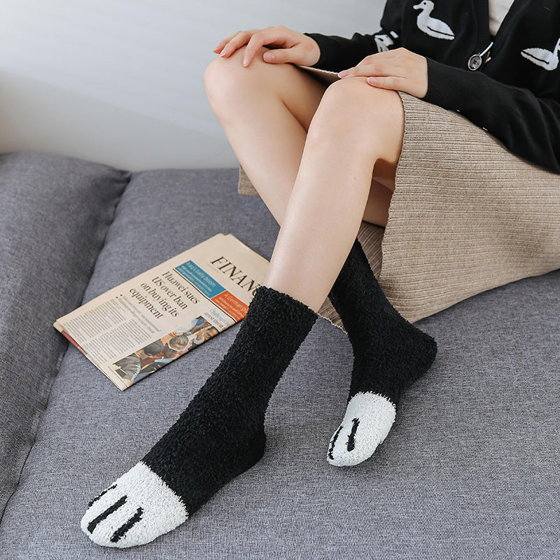 Non-Slip House Floor Socks - Warm Indoor Slipper Socks for Men & Women | UK Comfort
