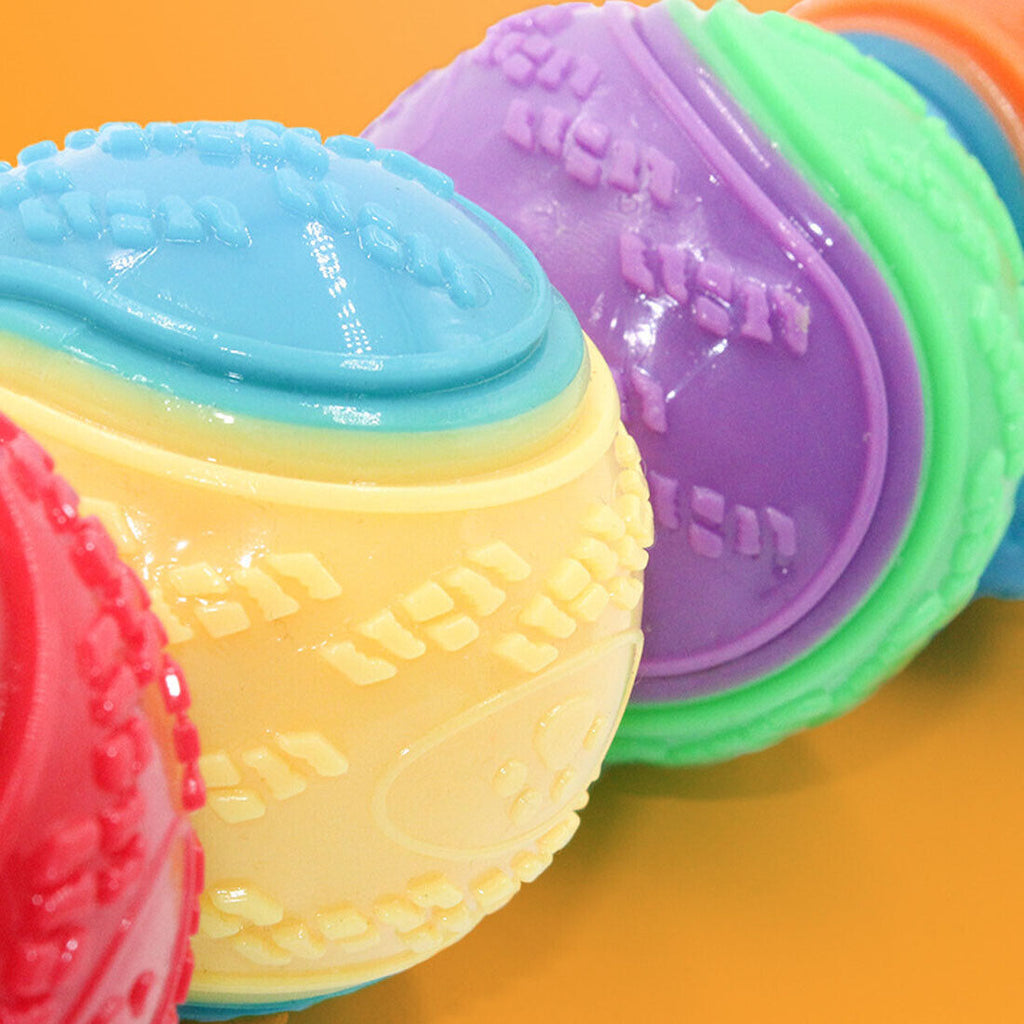 Scooby-Doo Durable Squeaky Set Of 8 - Interactive Teeth Cleaning Toys for Dogs UK