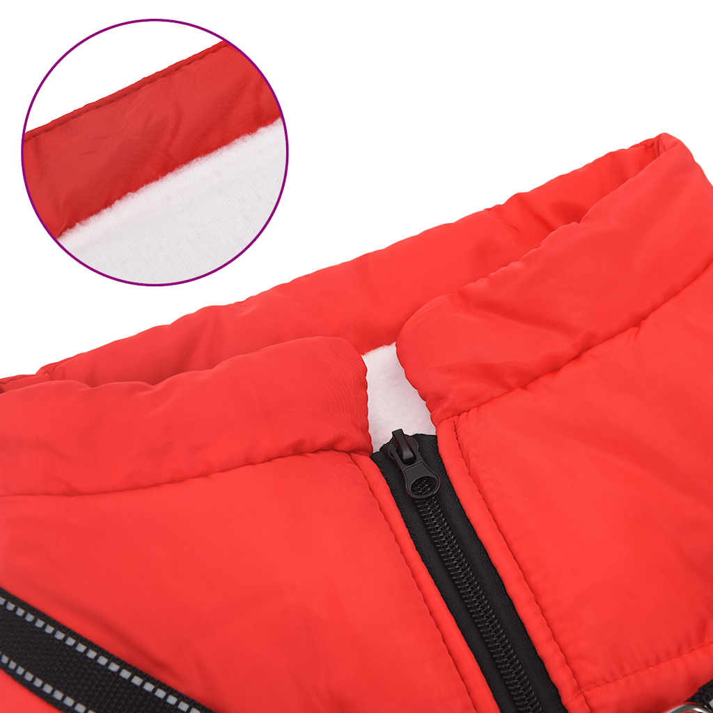 Waterproof Reflective Dog Coat with Built-in Harness – Ideal for UK & Germany Winters L44