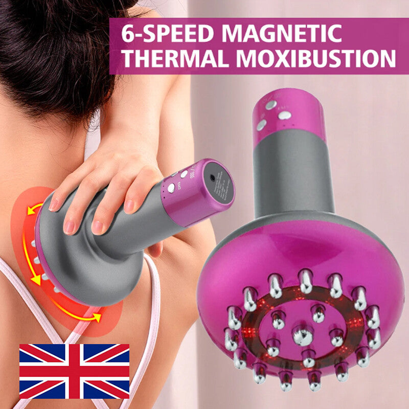 Electric Machine Body Massage Brush Guasha Physiotherapy Apparatus