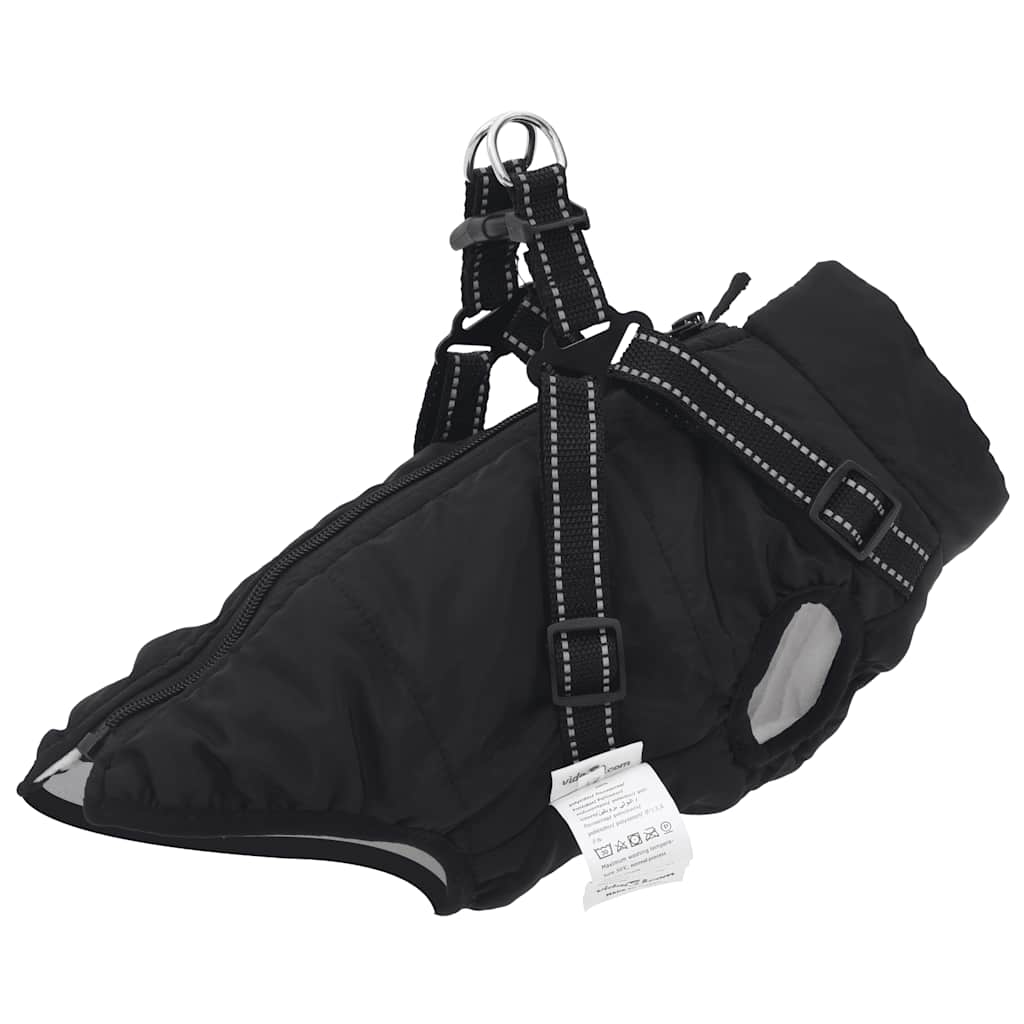 Waterproof Reflective Dog Coat with Built-in Harness – Ideal for UK & Germany Winters L44