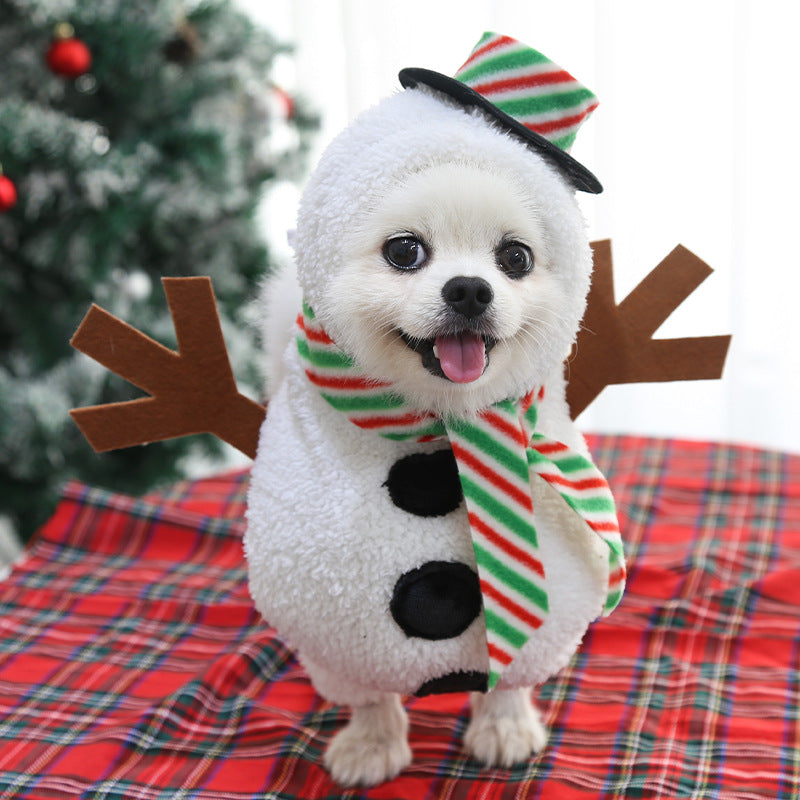 Festive Dog Christmas Outfit - Cute Holiday Pet Clothes For Pups