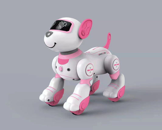 Interactive Robot Dog Toy - Gesture Sensing Remote Control Pet for Kids