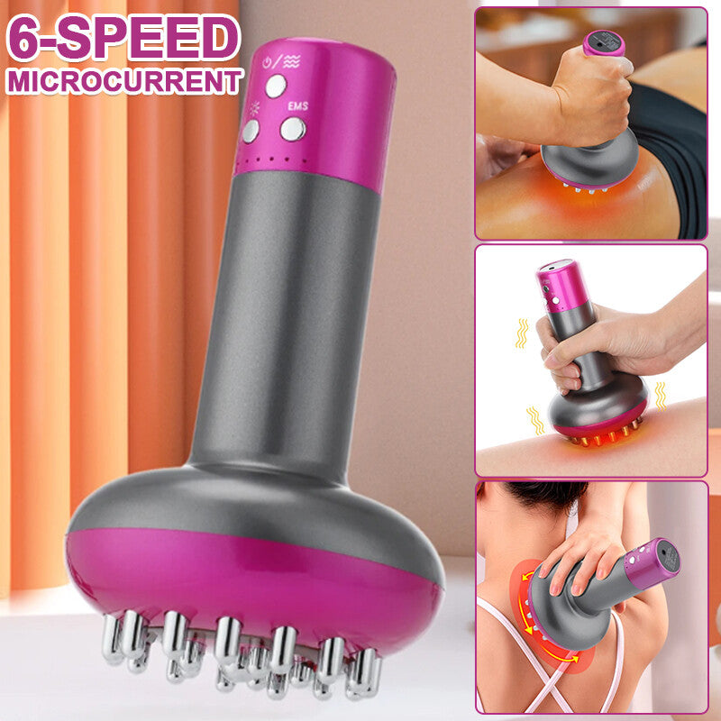 Electric Machine Body Massage Brush Guasha Physiotherapy Apparatus