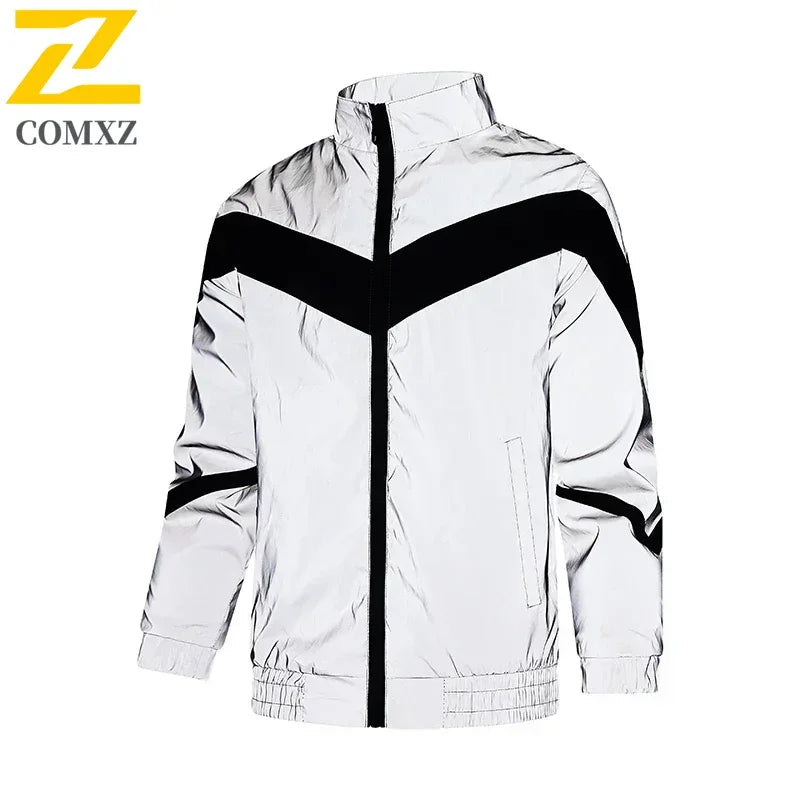 2025 Reflective Performance Jacket - Waterproof Casual Fashion Coat for Men & Unisex Style UK