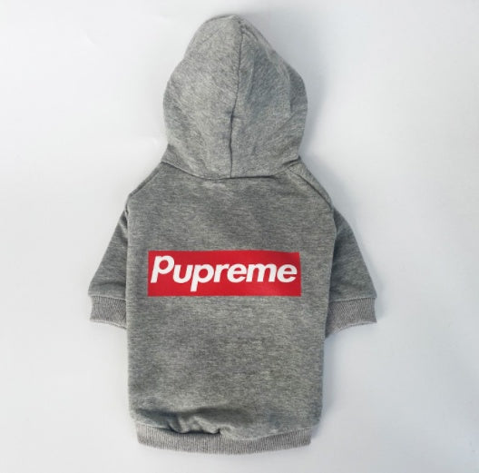 Pet Cotton Dog Clothes Hooded Sweater