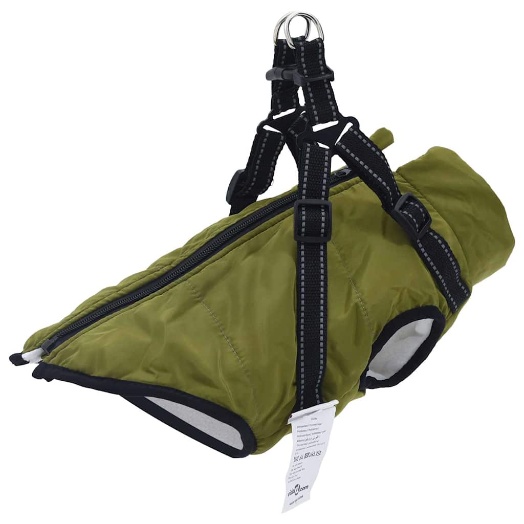 Waterproof Reflective Dog Coat with Built-in Harness – Ideal for UK & Germany Winters L44