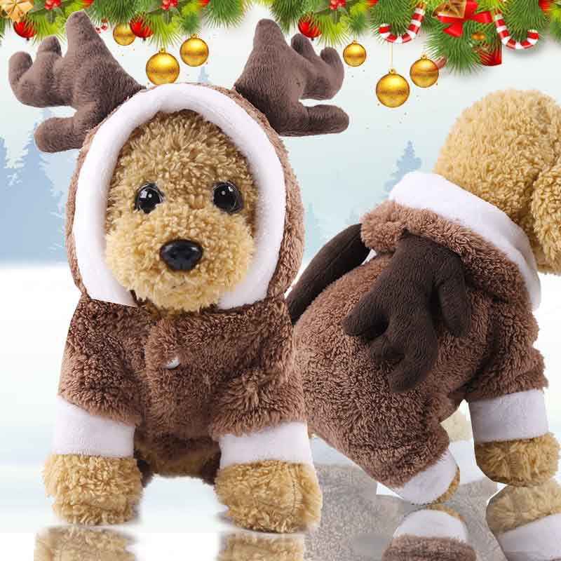 Festive Dog Christmas Outfit - Cute Holiday Pet Clothes For Pups