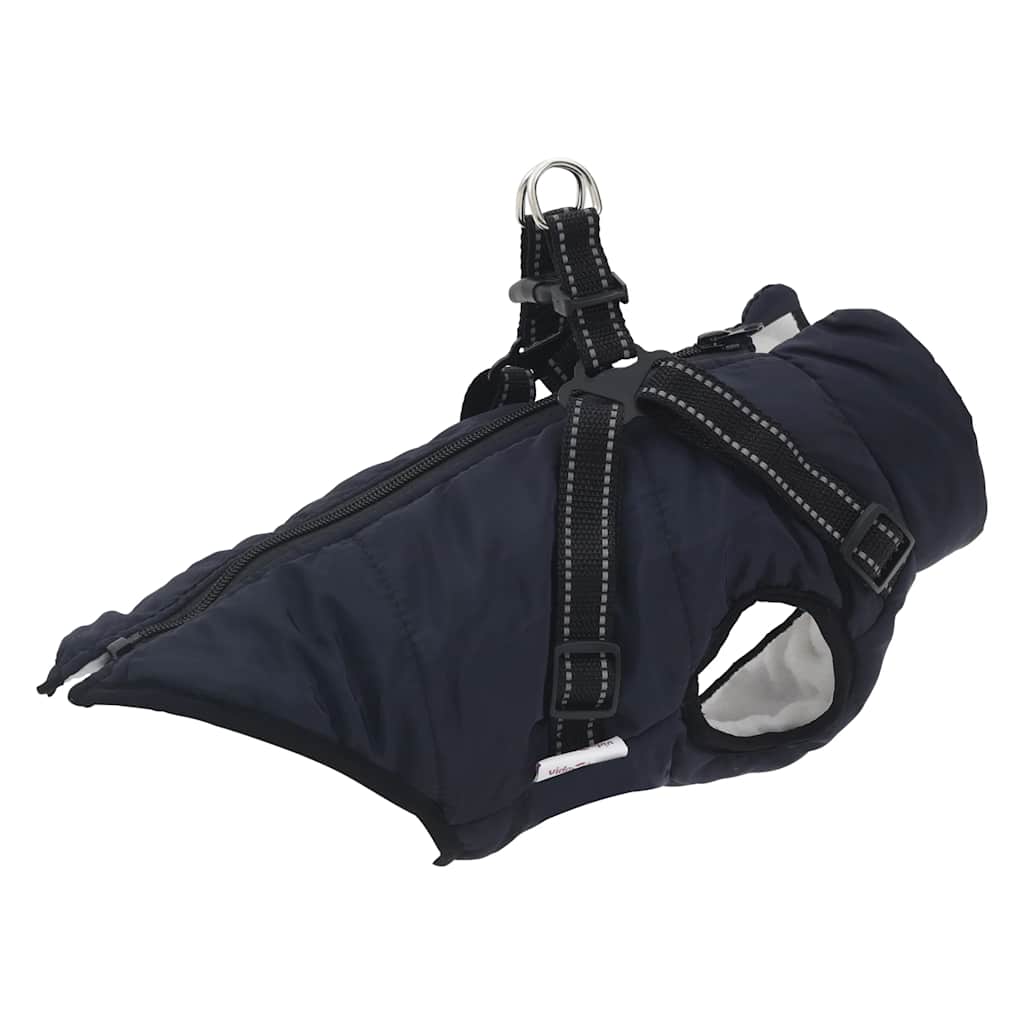 Waterproof Reflective Dog Coat with Built-in Harness – Ideal for UK & Germany Winters L44