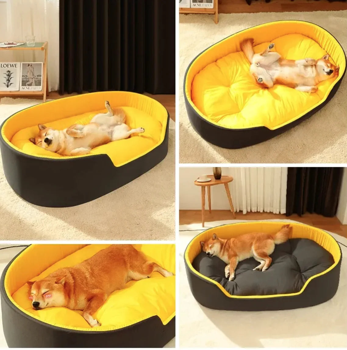 Cozy Calming Pet Nest for Dogs & Cats - AntiAnxiety & Washable